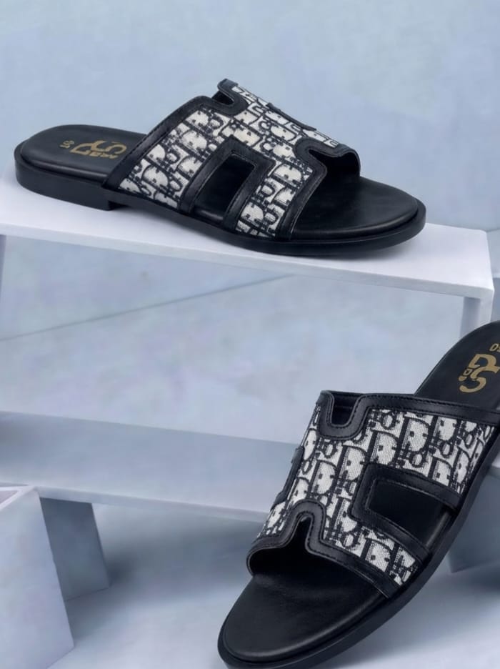 Premium Leather Slippers