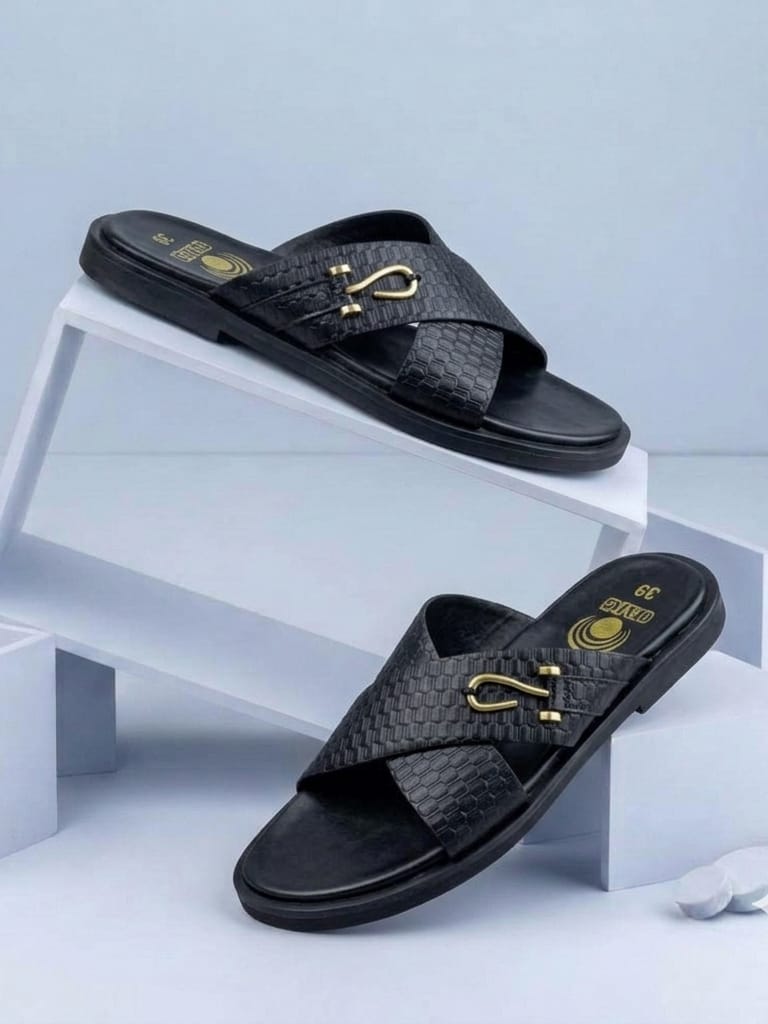 Premium Leather Slippers