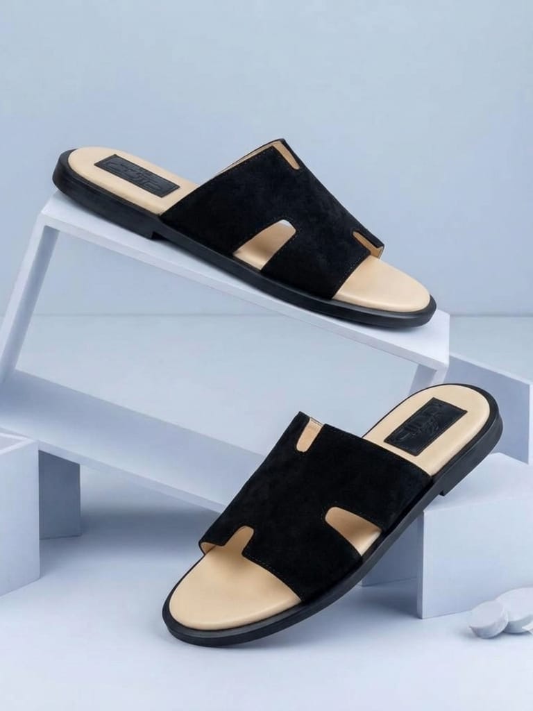 Premium Leather Slippers